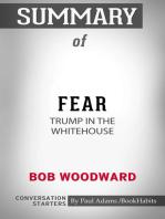 Summary of Fear: Trump in the White House