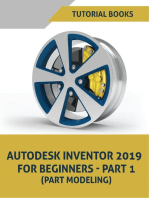 Autodesk Inventor 2019 For Beginners - Part 1 (Part Modeling)