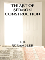 The Art of Sermon Construction