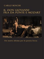 Il Don Giovanni fra Da Ponte e Mozart: un nuovo idioma per la poesia lirica