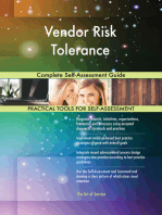 Vendor Risk Tolerance Complete Self-Assessment Guide