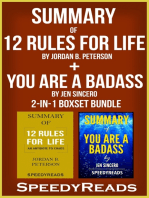 Summary of 12 Rules for Life: An Antidote to Chaos by Jordan B. Peterson + Summary of You Are A Badass by Jen Sincero 2-in-1 Boxset Bundle