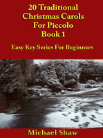 20 Traditional Christmas Carols For Piccolo: Book 1