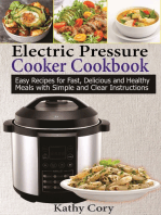 Electric Pressure Cooker Cookbook