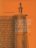 Rabbinic Judaism in the Making: The Halakhah from Ezra to Judah I