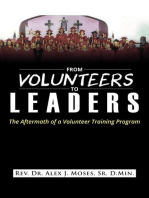 From Volunteers to Leaders: The Aftermath of a Volunteer Training Program