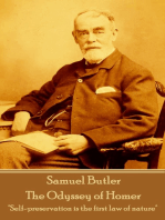 The Odyssey of Homer, Translated by Samuel Butler: "Self-preservation is the first law of nature"