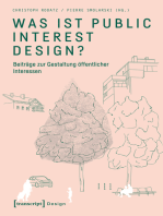 Was ist Public Interest Design?: Beiträge zur Gestaltung öffentlicher Interessen