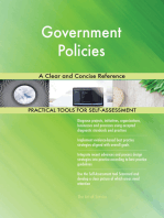 Government Policies A Clear and Concise Reference