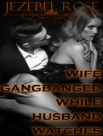 Wife Gangbanged While Husband Watches