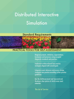 Distributed Interactive Simulation Standard Requirements