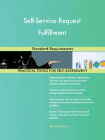 Self-Service Request Fulfillment Standard Requirements