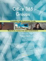 Office 365 Groups Complete Self-Assessment Guide