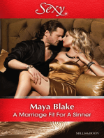 A Marriage Fit For A Sinner