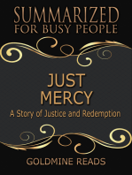 Just Mercy - Summarized for Busy People