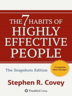 The 7 Habits of Highly Effective People: Powerful Lessons in Personal Change: 25th Anniversary Infographics Edition