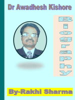 Dr. Awadhesh Kishore (Biography)