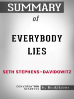 Summary of Everybody Lies: Big Data, New Data, and What the Internet Can Tell Us About Who We Really Are