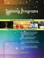 Training Programs Complete Self-Assessment Guide