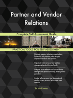 Partner and Vendor Relations Complete Self-Assessment Guide