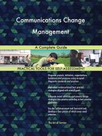 Communications Change Management A Complete Guide