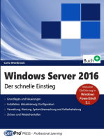 Windows Server 2016: Der schnelle Einstieg