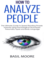 How To Analyze People