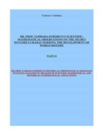 DR. Prof. Tambara Federico's Scientific-matemathical observations ON THE SECRET DYNAMICS CHARACTERIZING THE DEVELOPMENT OF WORLD HISTORY PART II