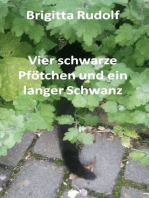 Vier schwarze Pfötchen und ein langer Schwanz