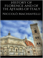 History of Florence and of the Affairs of Italy