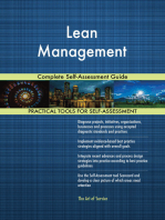 Lean Management Complete Self-Assessment Guide