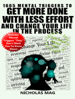 1665 Mental Triggers To Get More Done With Less Effort And Change Your Life In The Process