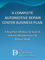 A Complete Automotive Repair Center Business Plan
