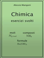 Chimica esercizi svolti: moli, composti, formule