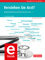 Verstehen Sie Arzt?: Medizinerdeutsch klar und einfach übersetzt von A - Z