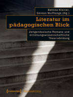 Literatur im pädagogischen Blick: Zeitgenössische Romane und erziehungswissenschaftliche Theoriebildung