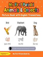 My First Punjabi Animals & Insects Picture Book with English Translations: Teach & Learn Basic Punjabi words for Children, #2