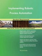 Implementing Robotic Process Automation Standard Requirements