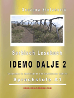 Serbisch Lesebuch "Idemo dalje 2": Sprachstufe A1: Serbisch lernen