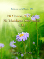 Sermons sur la Genèse (IV) - Ni Chaos, Ni Vide, Ni Ténèbres Désormais (II)