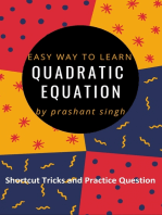 Quadratic Equation: easy way to learn equation