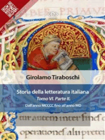 Storia della letteratura italiana del cav. Abate Girolamo Tiraboschi – Tomo 6. – Parte 2: Dall'anno MCCCC fino all'anno MD