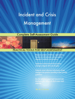 Incident and Crisis Management Complete Self-Assessment Guide