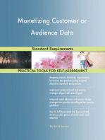 Monetizing Customer or Audience Data Standard Requirements