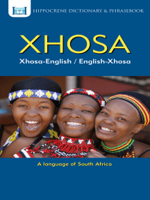 Read Xhosa English English Xhosa Dictionary Phrasebook Online By Mantoa Motinyane Masoko Books