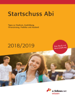 Startschuss Abi 2018/2019: Tipps zu Studium, Ausbildung, Finanzierung, Praktika und Ausland