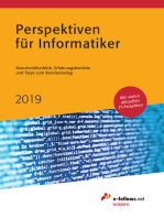 Perspektiven für Informatiker 2019: Branchenüberblick, Erfahrungsberichte und Tipps zum Berufseinstieg