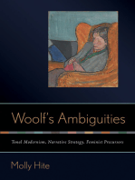 Woolf’s Ambiguities: Tonal Modernism, Narrative Strategy, Feminist Precursors