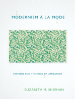 Modernism à la Mode: Fashion and the Ends of Literature