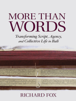 More Than Words: Transforming Script, Agency, and Collective Life in Bali